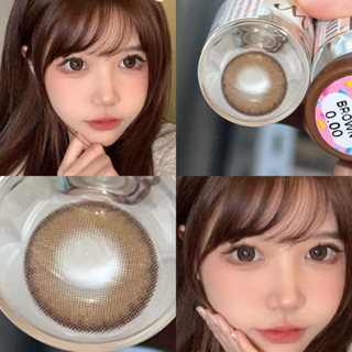 ✨ Brown ขนาดตาโต (Bigeyes) สายตาปกติ สายตาสั้น ☀️กรองแสง uv เลนส์แท้จดทะเบียนถูกต้อง ผ่านอย.ไทย ✔️รพ