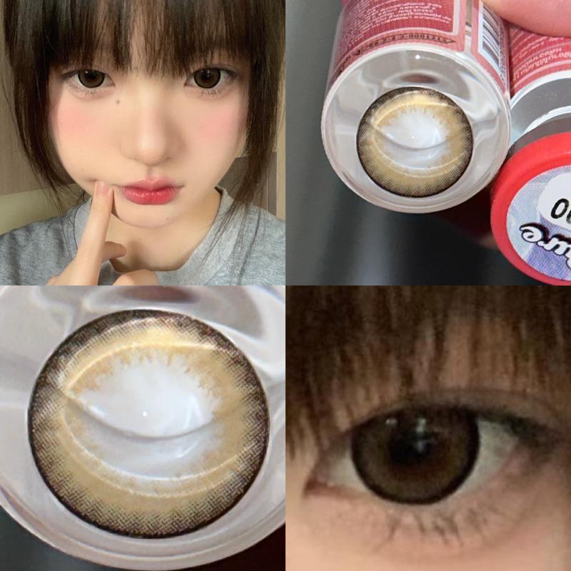 brown-ขนาดตาโต-bigeyes-สายตาปกติ-สายตาสั้น-กรองแสง-uv-เลนส์แท้จดทะเบียนถูกต้อง-ผ่านอย-ไทย-รพ