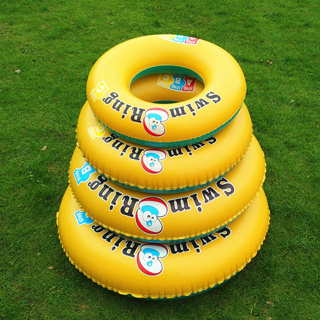 (ABC#)ชายและหญิงสายรุ้งเพิ่มห่วงว่ายน้ำผลไม้ lifebuoy ลูกทุ่นลอยน้ำ Inflatable underarm แหวน