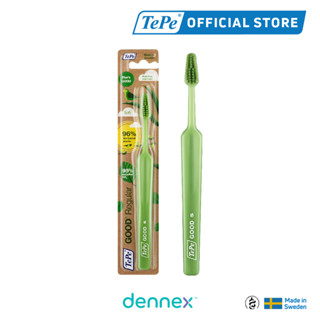 TePe GOOD Regular แปรงสีฟันไบโอ ขนนุ่ม เทเป้ กู๊ด เรกูล่าร์  1 ชิ้น by Dennex