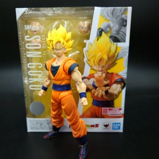 ของแท้💥 มือสอง S.H.Figuarts SHF Son Goku Super Saiyan Full Power ( Dragon Ball Z ) พร้อมส่งทันที💥