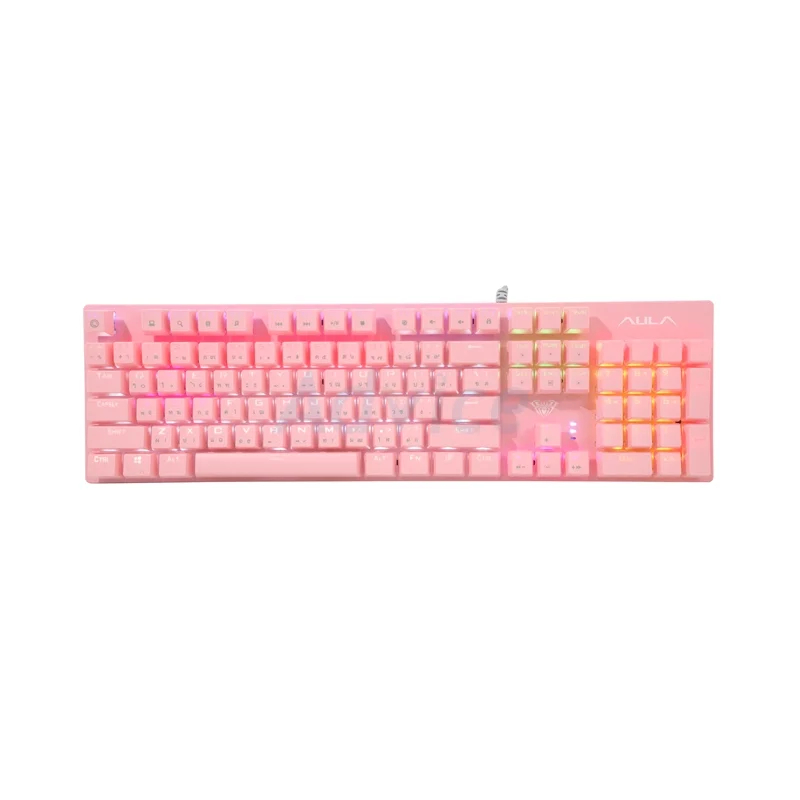 keyboard-aula-s2022-pink-blue-switch-ประกัน-2y