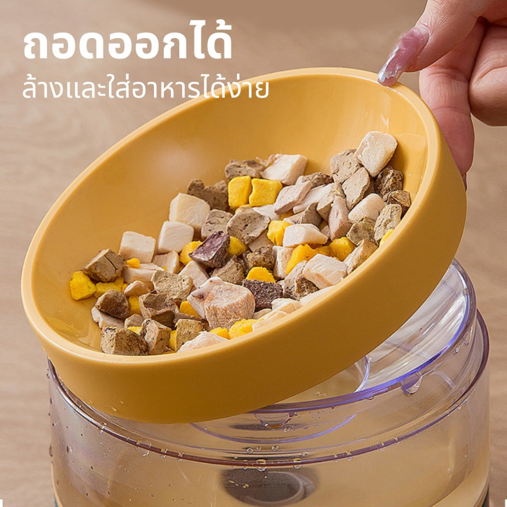 เครื่องป้อนอาหารสัตว์เลี้ยงน้ำดื่มเครื่องดื่มชามตู้กรงแมวสุนัข-pet-food-feeder-water-drinker