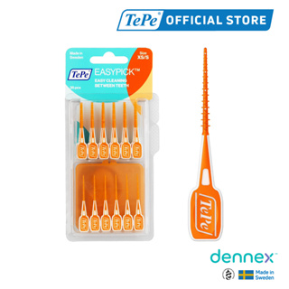 TePe Easypick ไม้จิ้มฟันซิลิโคน เทเป้ อีซี่พิค แพ็ค 36 ชิ้น By Dennex