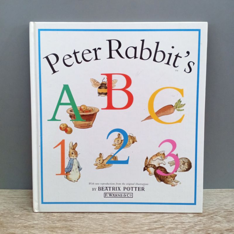 มือสอง-peter-rabbit-abc-123-by-beatrix-potter