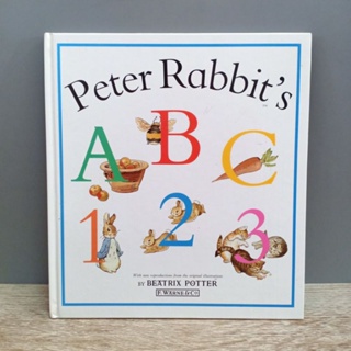 #มือสอง Peter rabbit ABC • 123 by Beatrix potter