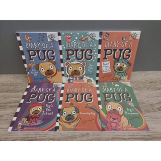 (New) Diary of a Pug ( 6 bookset ) by May, Kyla