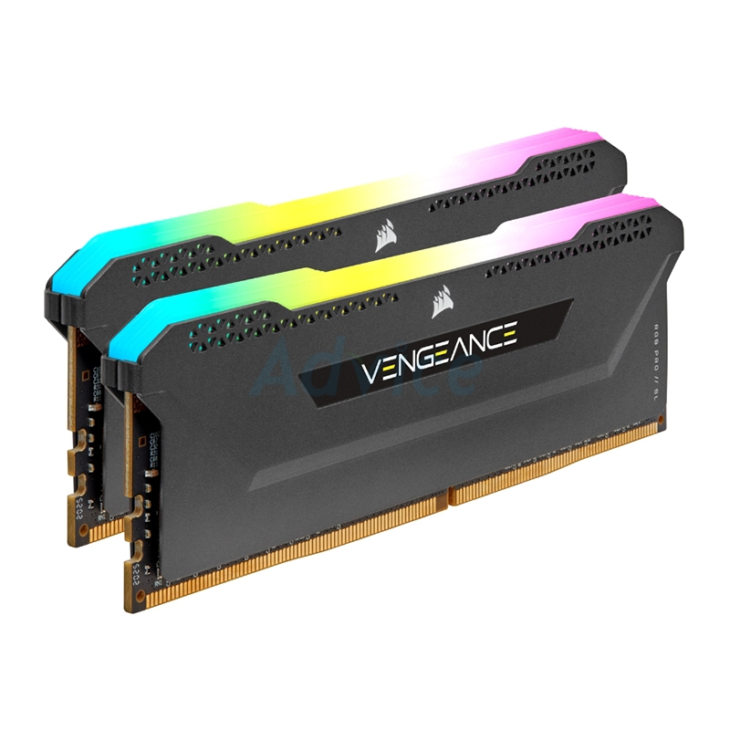 ram-ddr4-3200-16gb-8gbx2-corsair-vengeance-pro-sl-rgb-black-cmh16gx4m2e3200c16-ดำ