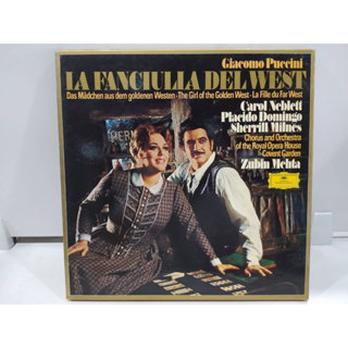 3LP Vinyl Records แผ่นเสียงไวนิล  LA FANCIULIA DEL WEST   (H8E15)