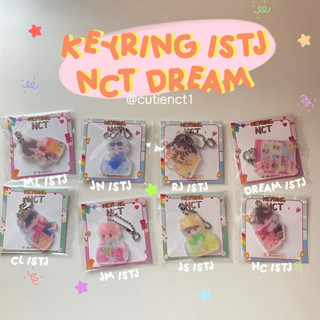 Keyring NCT DREAM ISTJ, Broken melodies🤟🏻, NCT DJJ🧴, CANDY🍭 พวงกุญแจอะคริลิค (Keychain)