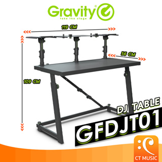 Gravity GFDJT01 DJ Desk – โต๊ะ DJ