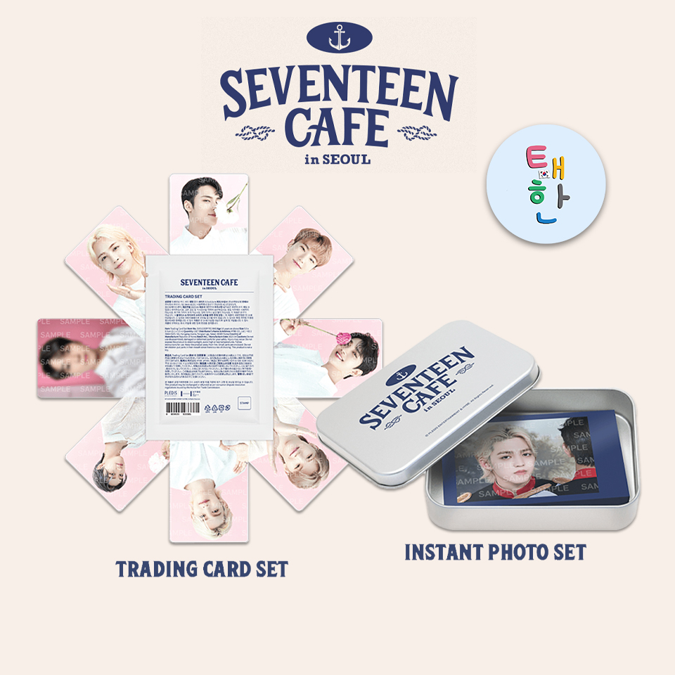 ✓พร้อมส่ง [SEVENTEEN] Cafe in Seoul (Trading Card Set /Instant