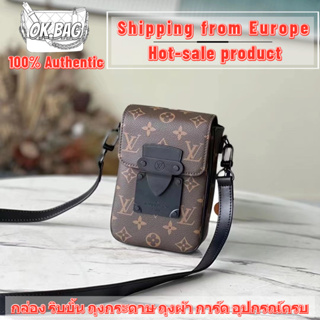 👜หลุยส์วิตตอง Louis Vuitton S-Lock Vertical wearable wallet shoulder bag