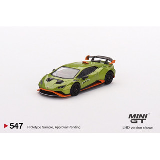 MiniGT No. 547 Lamborghini Huracán STO  Verde Citrea