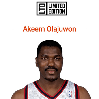 Akeem Olajuwon Card NBA Basketball Cards การ์ดบาสเก็ตบอล + ลุ้นโชค: เสื้อบาส/jersey โมเดล/model figure poster PSA 10