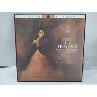 3LP Vinyl Records แผ่นเสียงไวนิล VERDI LA TRAVIATA   (H8F13)