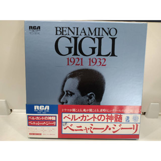 5LP Vinyl Records แผ่นเสียงไวนิล BENIAMINO GIGLI 1921 1932    (H8F18)