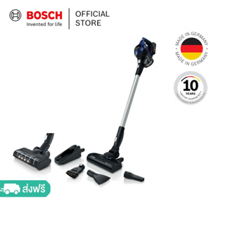 Bosch เครื่องดูดฝุ่น แบบไร้สาย ชาร์จไฟ สีน้ำเงิน รุ่น BBS611MAT