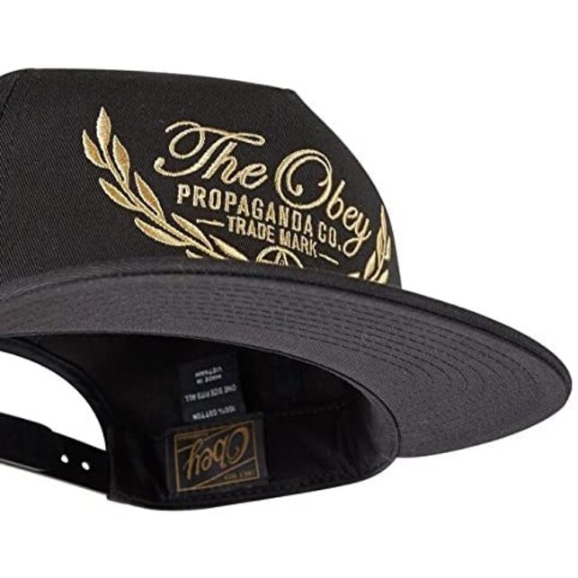 obey-หมวก-รุ่น-wreath-snapback-สี-black