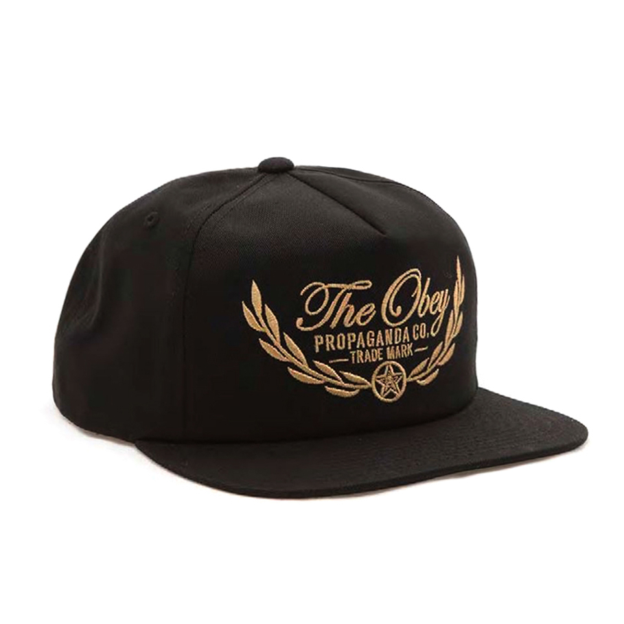 obey-หมวก-รุ่น-wreath-snapback-สี-black