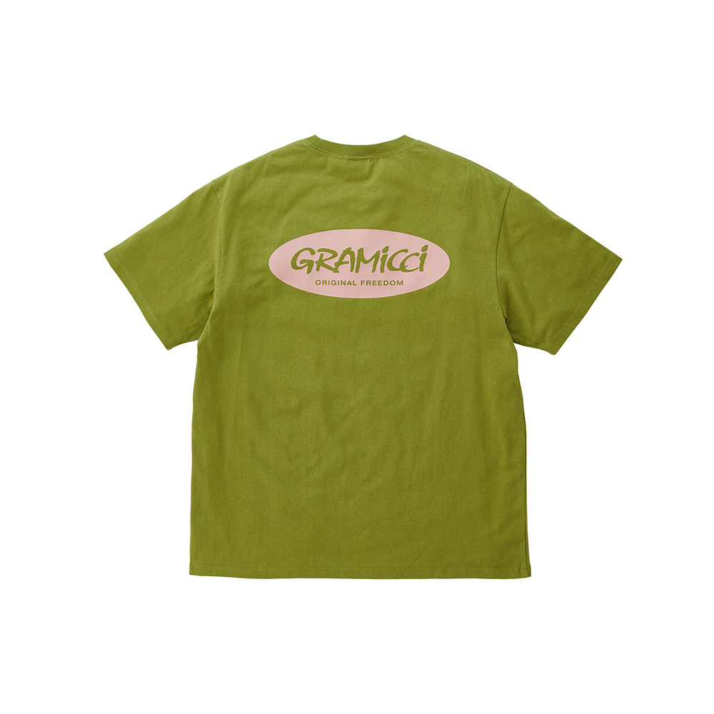 gramicci-เสื้อยืด-รุ่น-unisex-original-freedom-oval-tee-pistachio