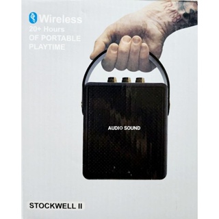 AUDI○ SOUND Stockwell II - Indigo | ลำโพงบูลทูธระบบเสียงสเตอริโอ กำลังขับ 20 Watts พร้อม Passive Bass