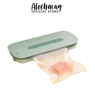 Alechaung เครื่องซีลสูญญากาศ ฟรีถุงซีล 22x30ซม. 10ถุง เครื่องซีลถุง ช่วยถนอมอาหาร รักษาความสดของเนื้อสัตว์ อาหารแห้ง