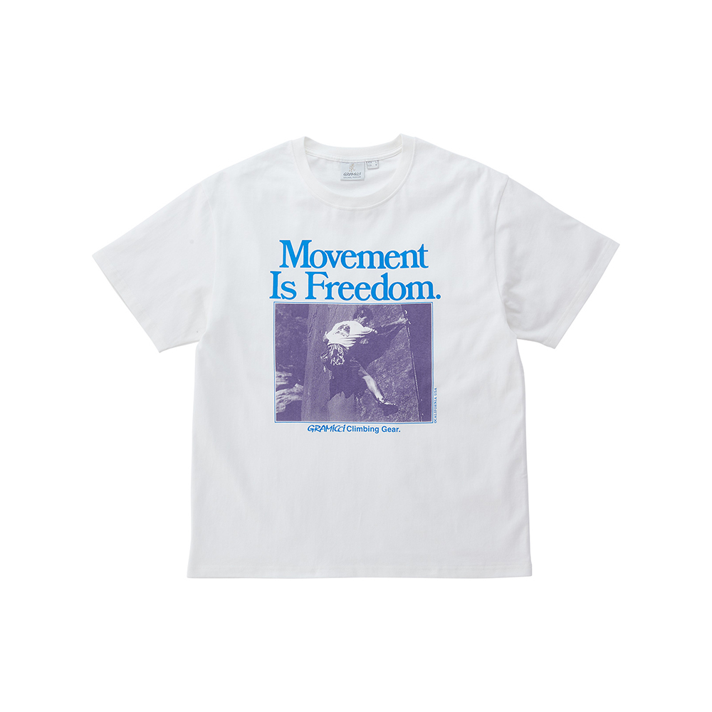 gramicci-เสื้อยืด-รุ่น-unisex-movemenst-tee-white