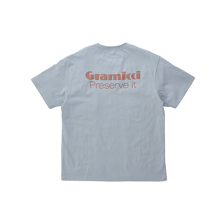 Gramicci เสื้อยืด รุ่น UNISEX PRESERVE-IT TEE SLATE