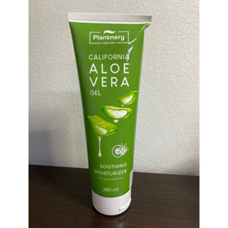 Plantnery Aloe Vera Soothing Gel 280 ml แพลนท์เนอรี่ อโล เวล่า ซูทติ้งเจล เจลว่านหางจระเข้ สกัดจากว่านหางจระเข้แท้ 100%