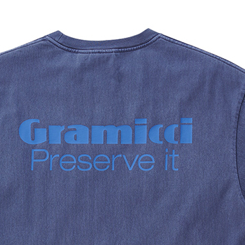 gramicci-เสื้อยืด-รุ่น-unisex-preserve-it-tee-navy-pigmenst