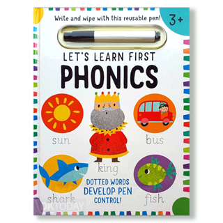 LETS LEARN FIRST: PHONICS WIPE CLEAN