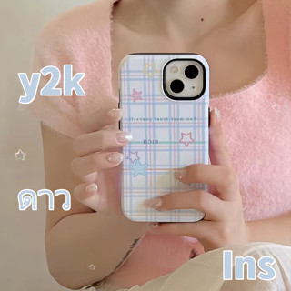 😍👉🏼NEW👈🏼😍เคสไอโฟน11 เคสกันกระแทก Case iPhone 14 13 12 Pro Max ดาว y2k Ins เรียบง่าย เคส for iPhone 13