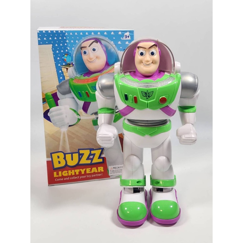 หุ่นยนต์-buzz-มีเสียงมีไฟเดินได้