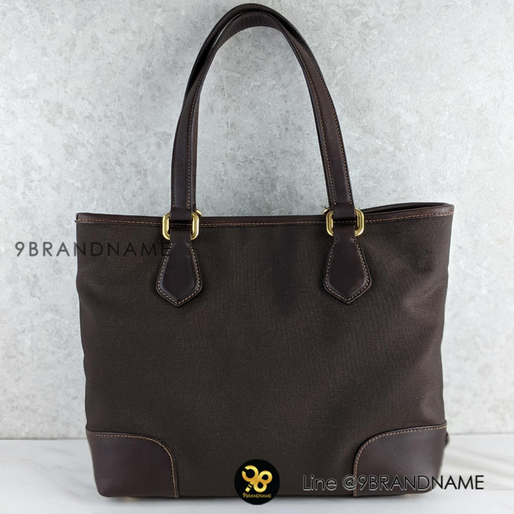 prada-logo-jacquard-leather-2way-bag-brown-br3414