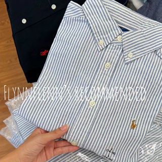 PRE ORDER • Ralph Lauren Striped Cotton Oxford Shirt (boy’s size)**สินค้าแท้100%