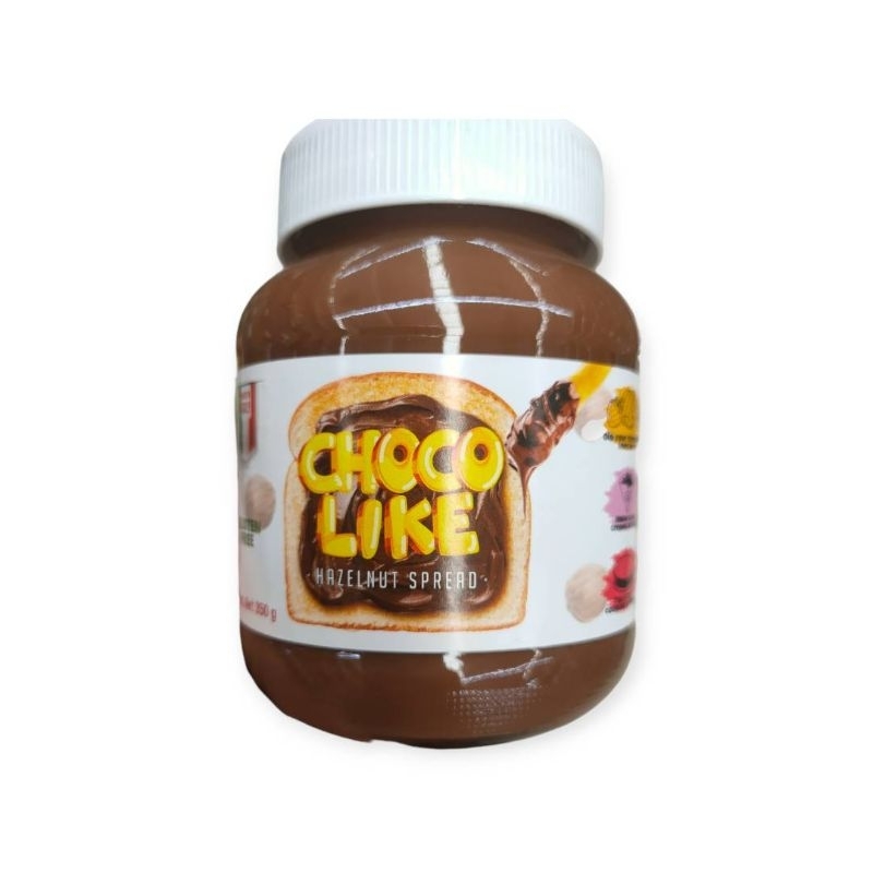 Choco like Hazelnut Cocoa Spread 350g.สำหรับทาขนมปังรสเฮเซลนัทบดผสม ...