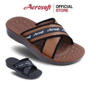 Aerosoft(แอโร่ซอฟ) Extra Soft รองเท้าแตะสวมเพื่อสุขภาพ รุ่น AB4122