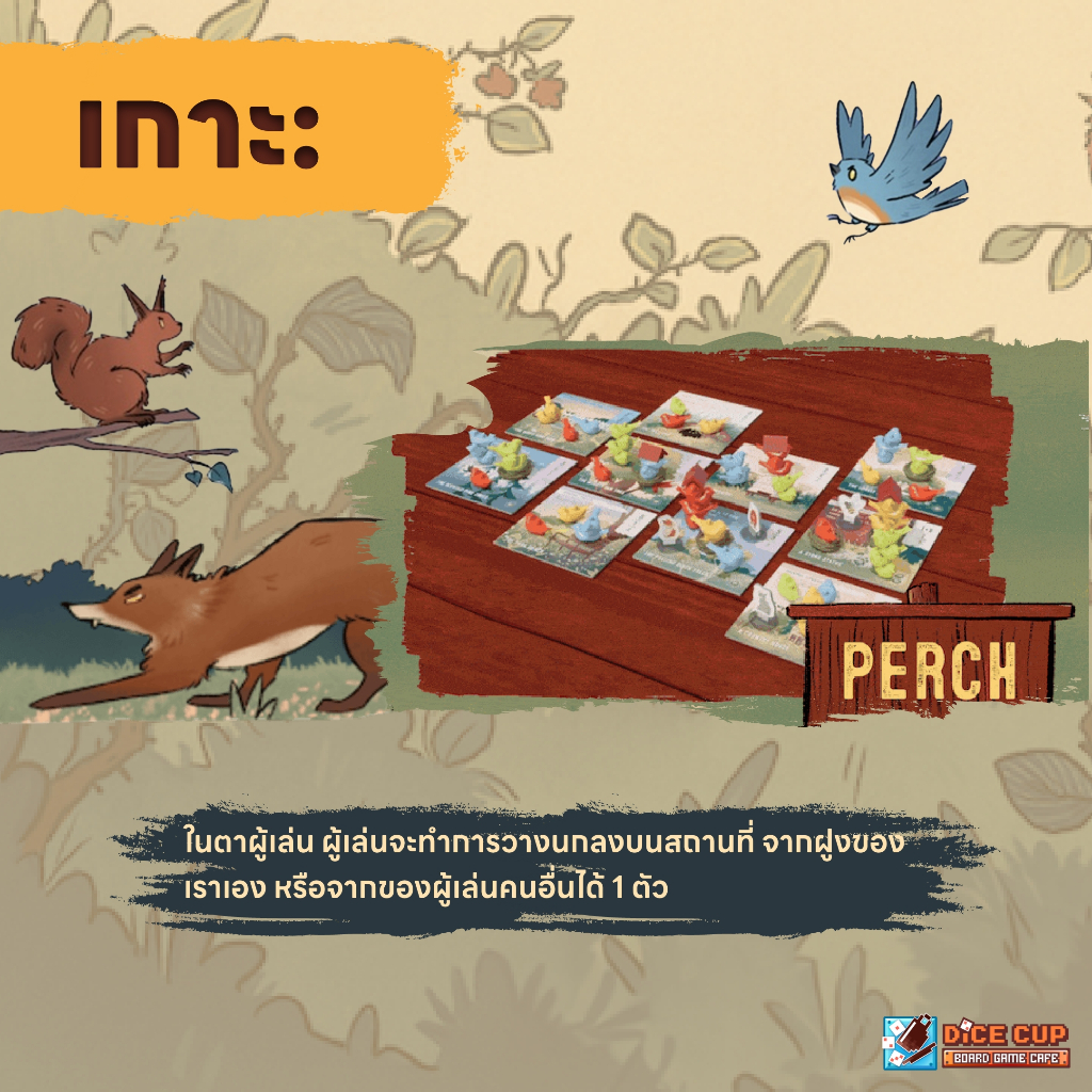 พรีออเดอร์ของแท้-perch-with-free-kickstarter-gift-board-game