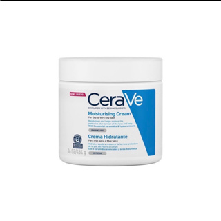👌เซราวี Cerave Moisturising Cream ครีมบำรุงผิวหน้าและผิวกาย เนื้อเข้มข้น 454g มอยเจอร์ไรเซอร์ Cream👌