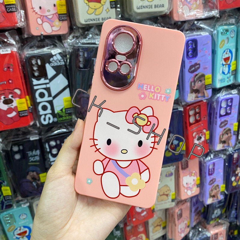 เคสกำมะหยี่การ์ตูน-สำหรับรุ่น-oppo-a58-4g-รูปตัวอย่าง-สินค้าพร้อมส่งในไทย