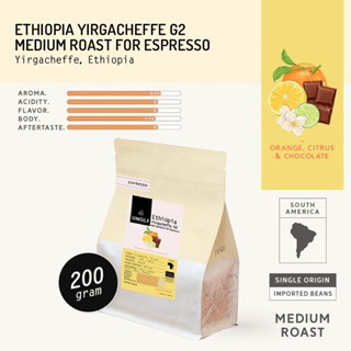 ภาพหน้าปกสินค้า(พร้อมจัดส่งวันพุธที่ 6/12/2023) Ethiopia Yirgacheffe G2 (Specialty Coffee) ที่เกี่ยวข้อง