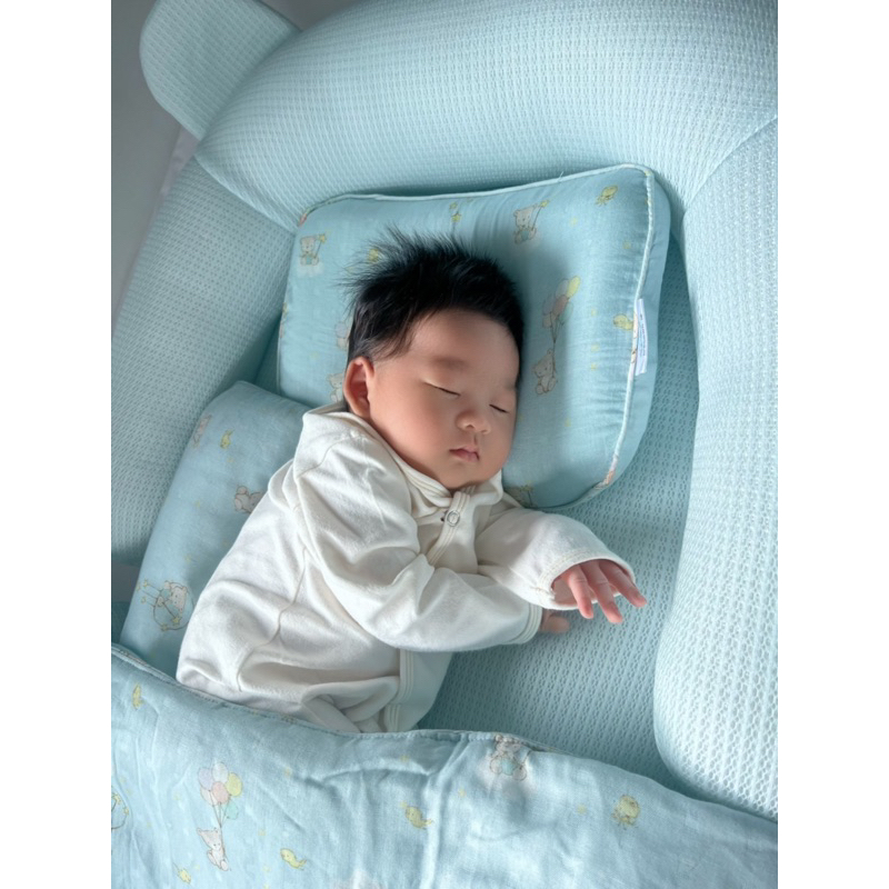 dreamwhale-ผ้าห่มเด็ก-ผ้าห่มนวมใยไผ่-2in1-นุ่มพิเศษ-พร้อมสายคล้องกันหล่น-baby-blanket-แรกเกิดขึ้นไป-ลายน่ารัก-100-100-cm