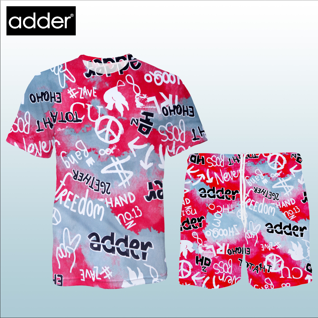 adder-แอดเดอร์-ชุดเสื้อ-กางเกง-รุ่นจี๊ดจ๊าด-unisex-ผู้ชาย-ผู้หญิง