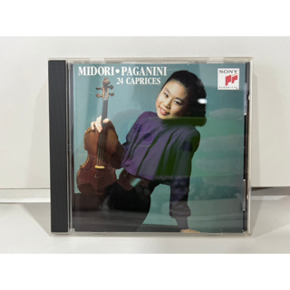 1 CD MUSIC ซีดีเพลงสากล  PAGANINI : 24 CAPRICES MIDORI  SONY RECORDS FCCC 40110 (C6F78)