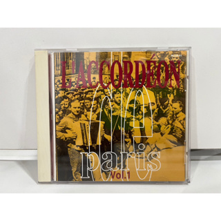 1 CD MUSIC ซีดีเพลงสากล   Laccordéon de Paris Vol.1 PLCP- 41   (C6G40)