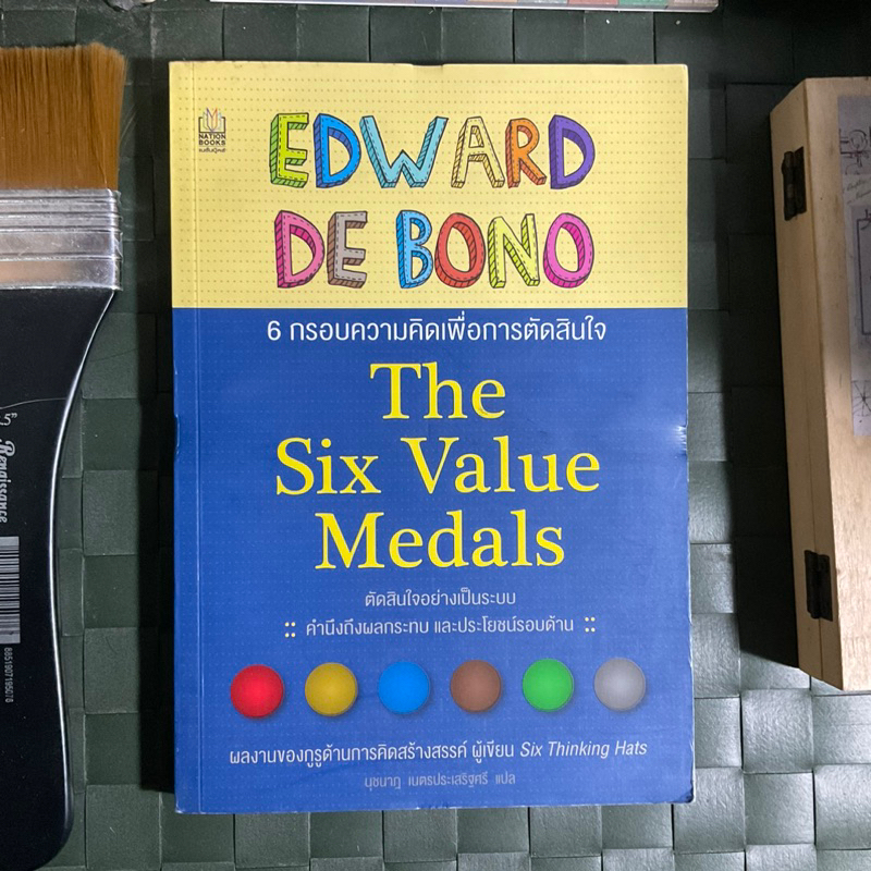 6-กรอบความคิดเพื่อการตัดสินใจ-the-six-value-medals-6-กระดาษเก่า-ตามภาพ