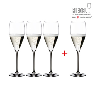 Riedel Vinum XL Vintage Champagne Glass Pay 3 Get 4 ซื้อ 3 แถม 1 ฟรี แก้วแชมเปญ แก้วไวน์