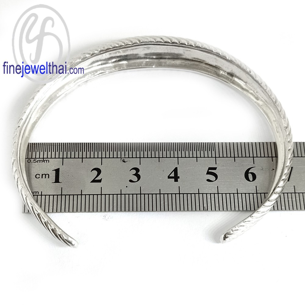 กำไล-กำไลเงินแท้-เงินแท้-silver-bangle-finejewelthai-g100900