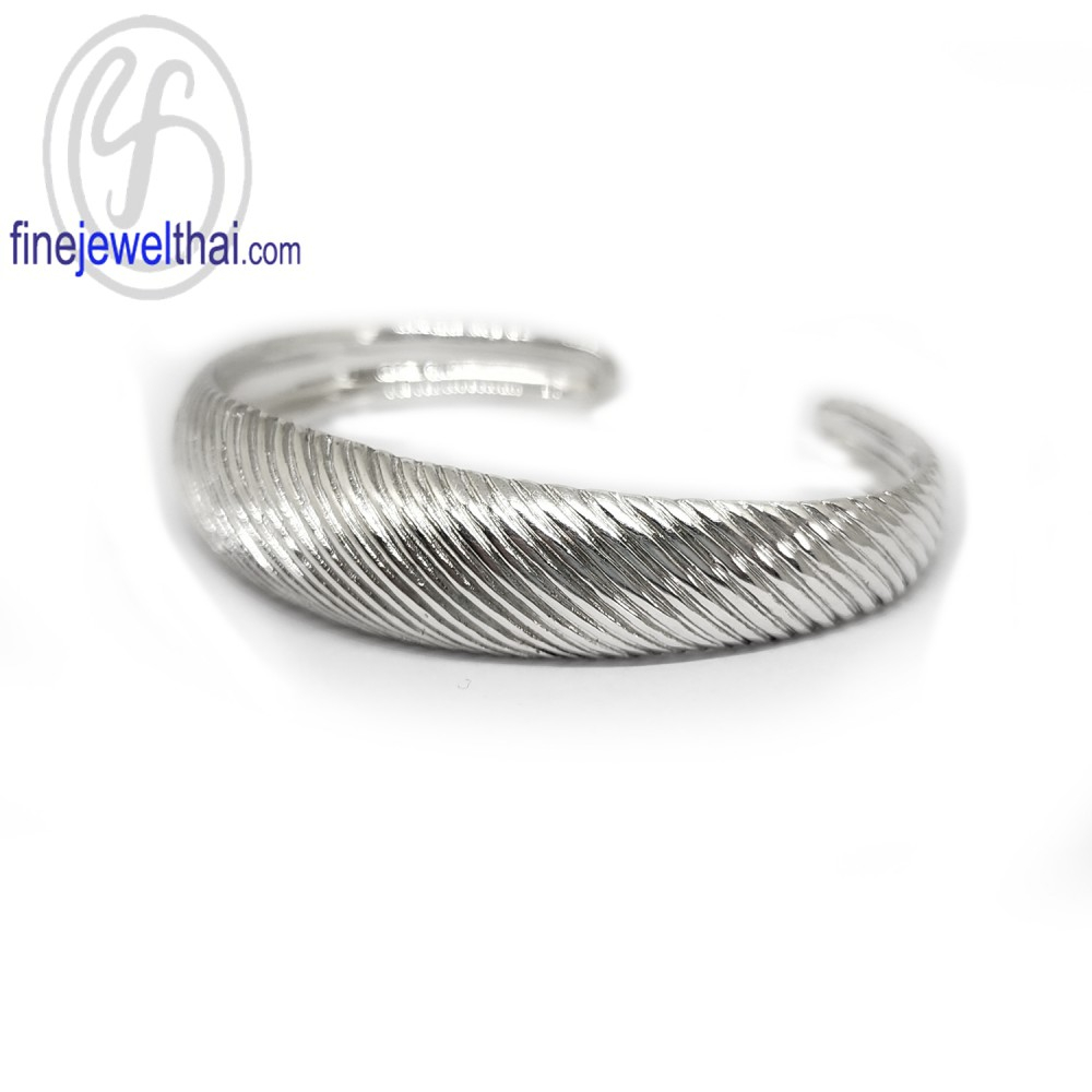 กำไล-กำไลเงินแท้-เงินแท้-silver-bangle-finejewelthai-g100900